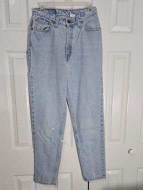 Levi's Light Blue 512 Slim Fit Tapered Vintage 90s Jeans